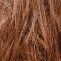 Texture,Of,Damaged,Female,Hair,Close-up,On,Gray,Background.,Concept